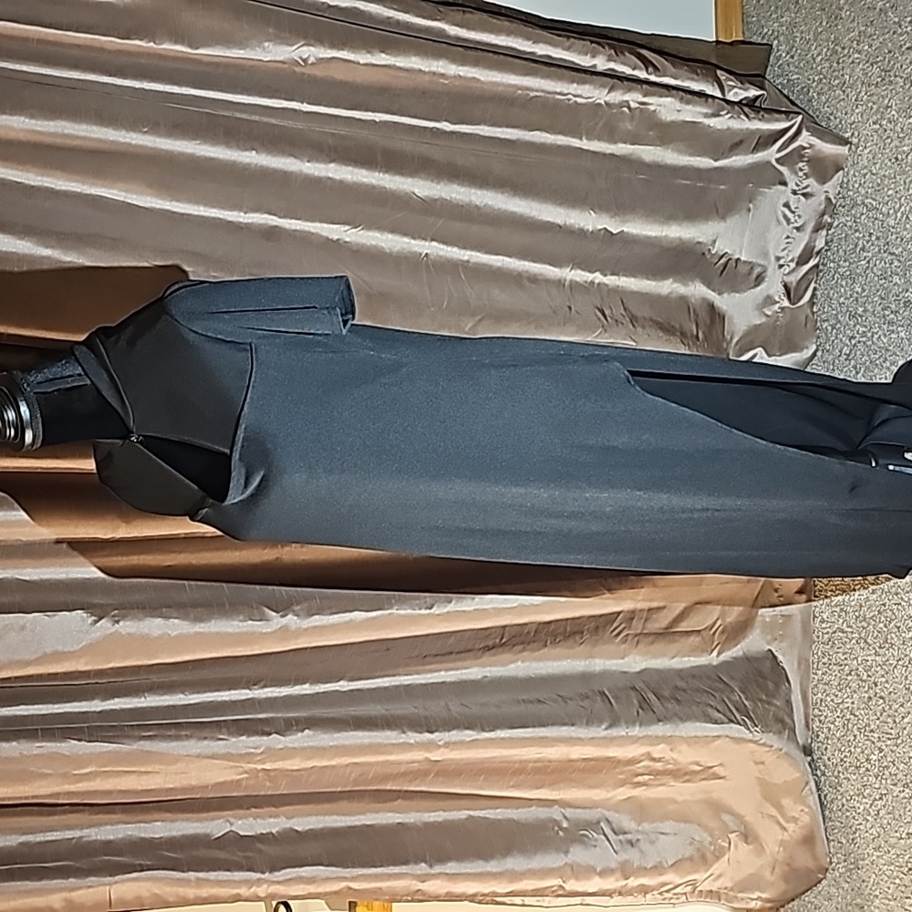 Oriental Bodycon High Side Split dress